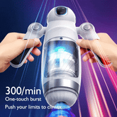 Robot vibrador telescópico Bella Bot para pene masculino